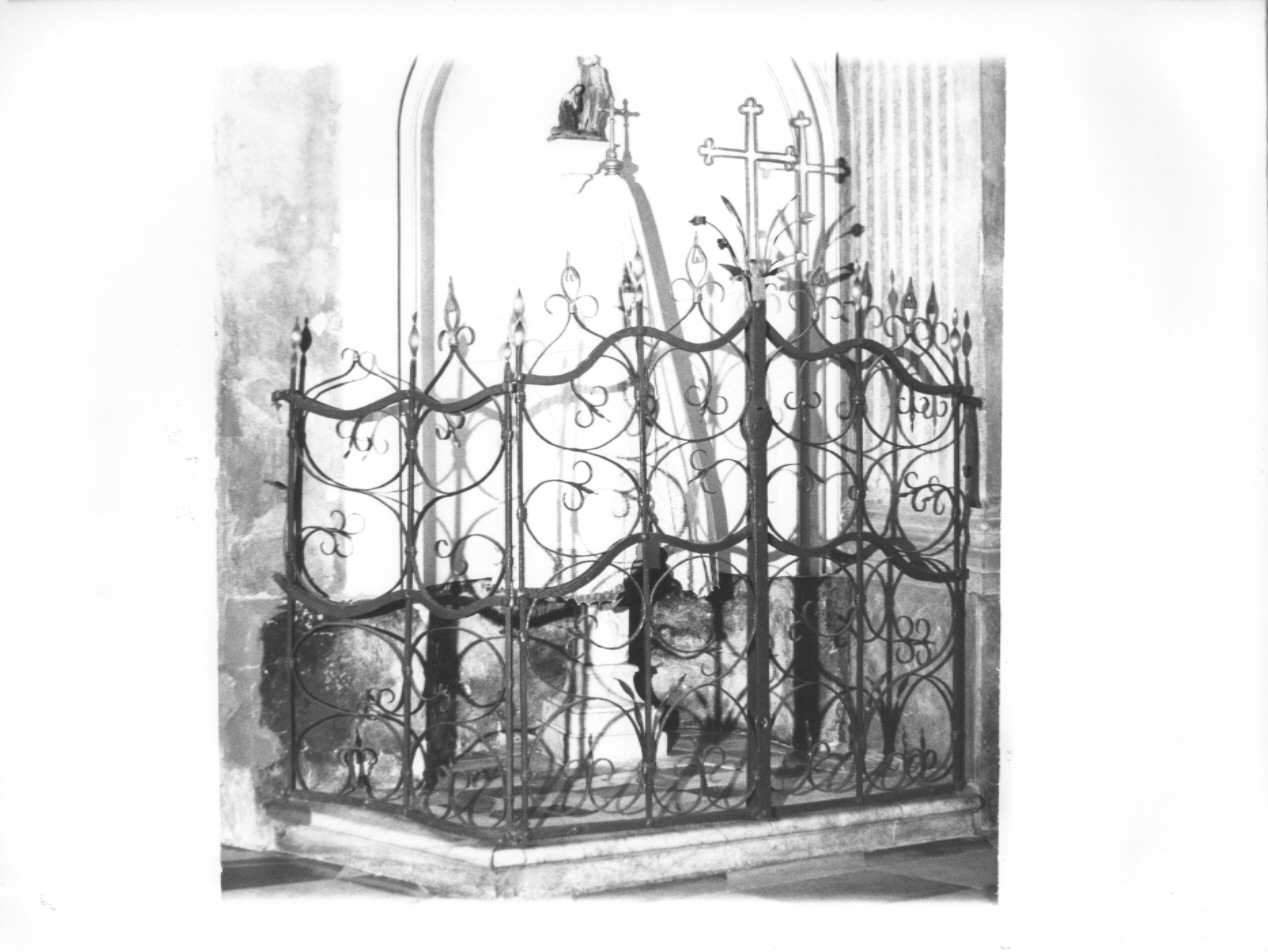 cancellata, opera isolata - ambito ligure (prima metà sec. XIX)