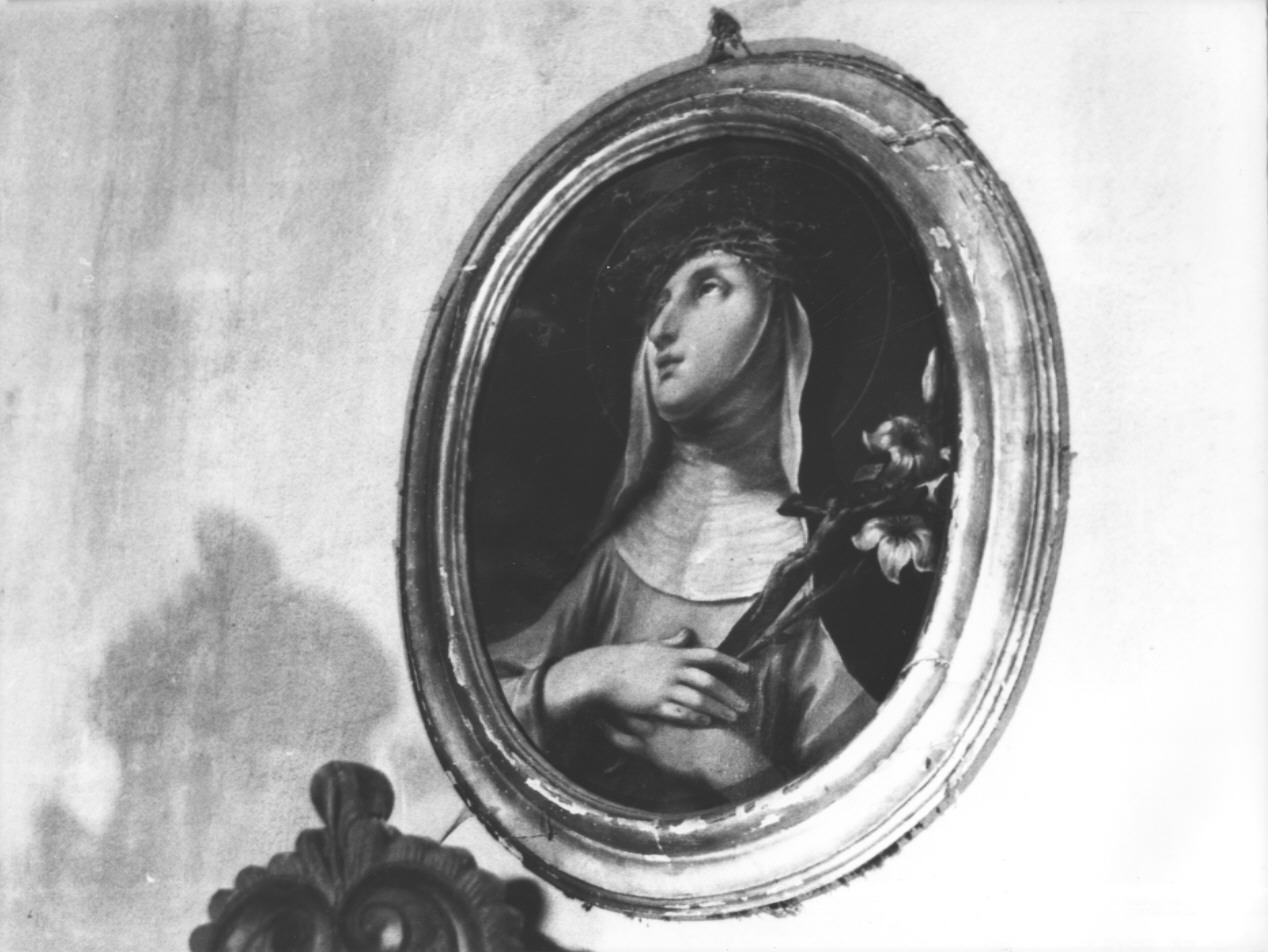 SANTA CATERINA DA SIENA (dipinto, opera isolata) - ambito ligure (prima metà sec. XVIII)