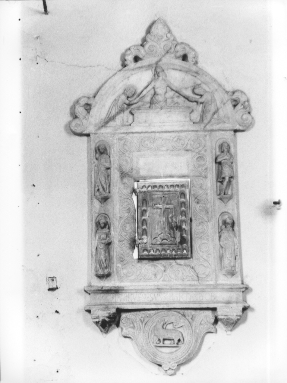 tabernacolo, opera isolata - ambito ligure (sec. XV)