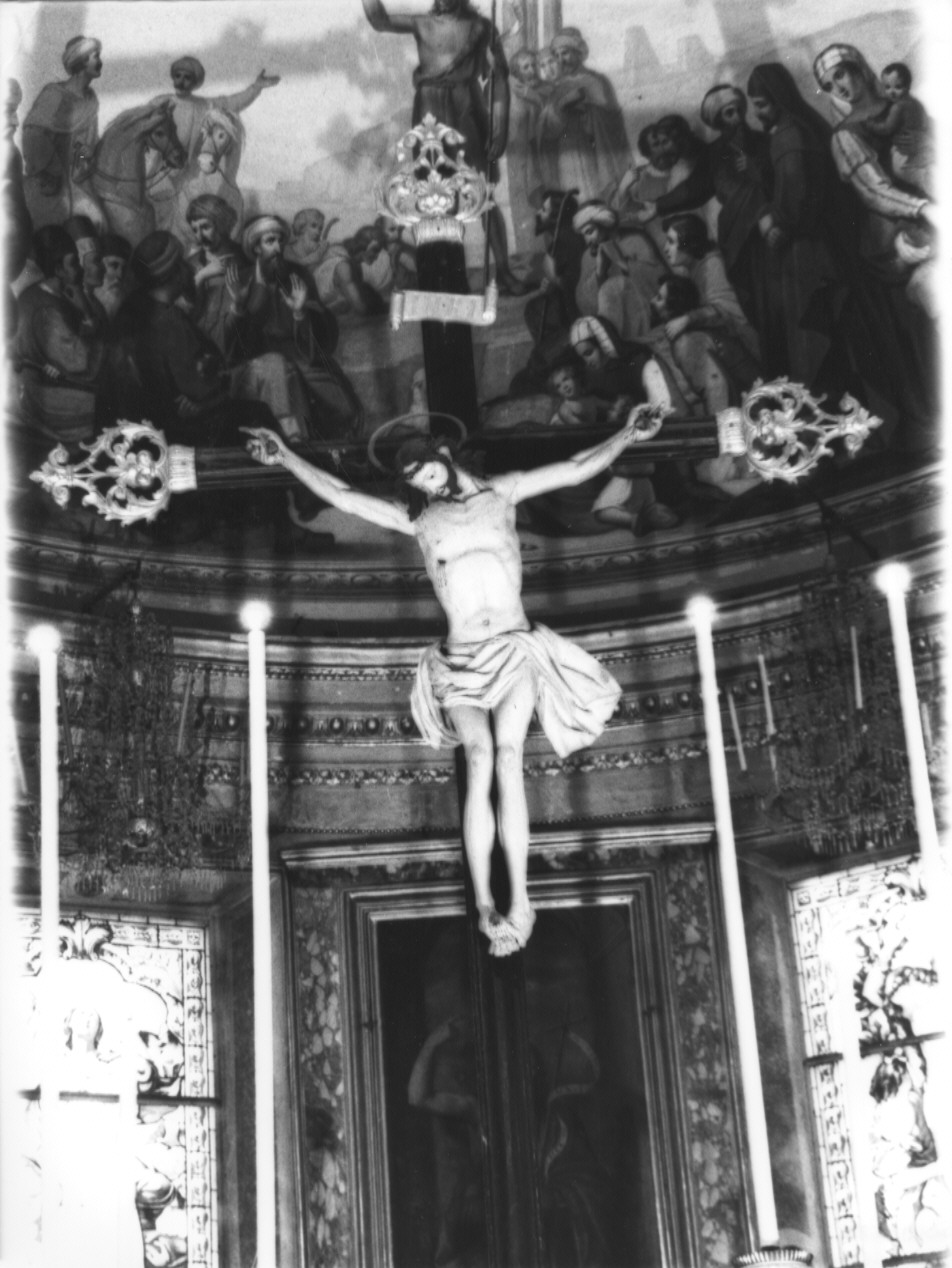 Cristo crocifisso (crocifisso, opera isolata) - ambito ligure (sec. XVIII)