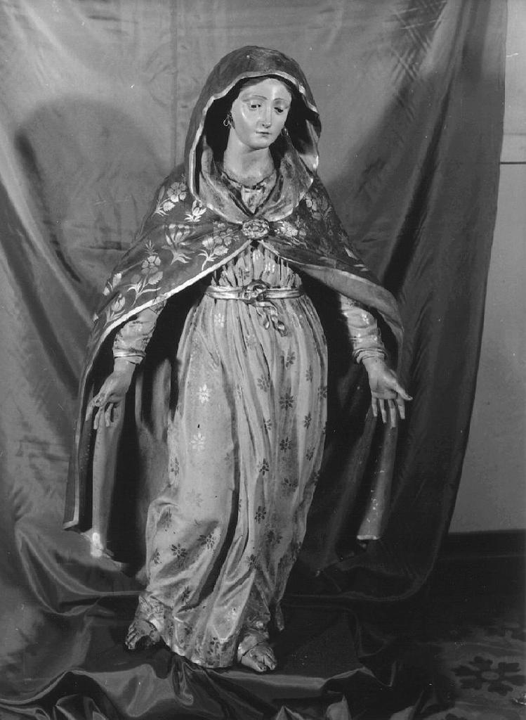 MADONNA ASSUNTA (statua processionale, opera isolata) - bottega genovese (seconda metà sec. XVIII)