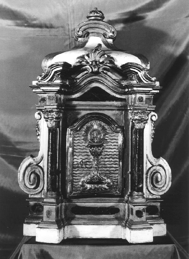 tabernacolo - a frontale architettonico, opera isolata - bottega genovese (primo quarto sec. XIX)