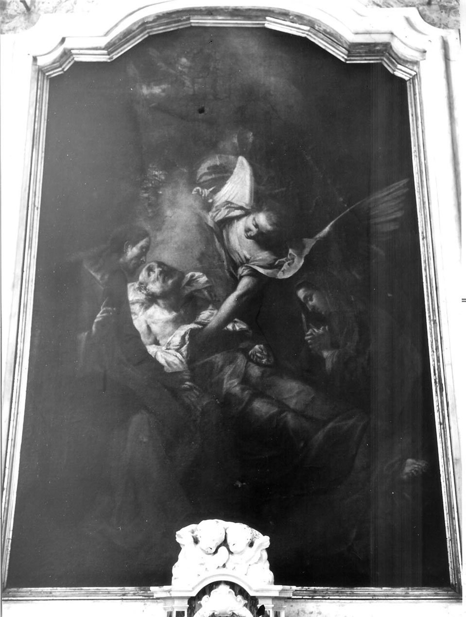 morte di San Giuseppe (dipinto, opera isolata) - ambito ligure (metà sec. XVIII)