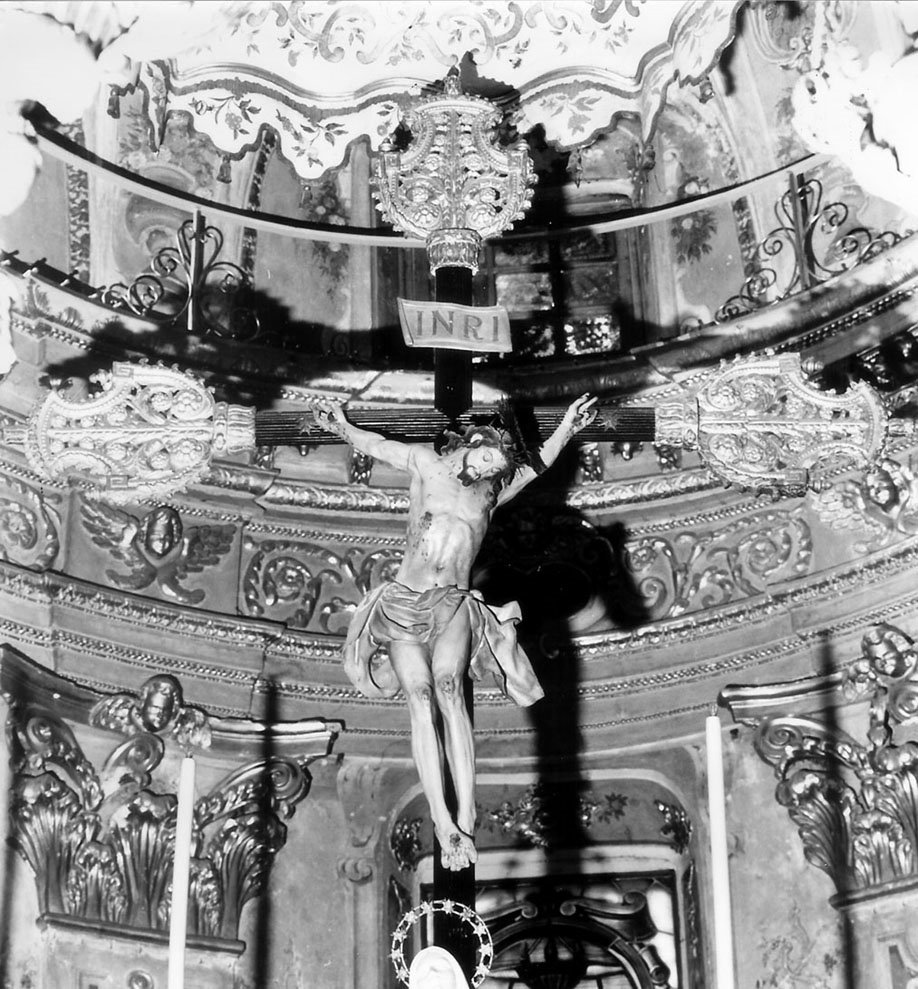 Cristo crocifisso (crocifisso, elemento d'insieme) - manifattura ligure (secc. XVIII/ XIX)