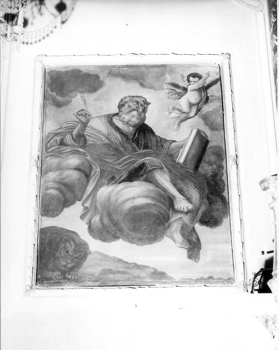San Marco Evangelista (dipinto, opera isolata) - ambito ligure (seconda metà sec. XVII)