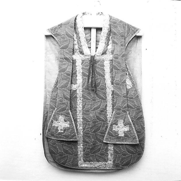 motivi decorativi floreali (paramento liturgico, insieme) - manifattura ligure (?) (prima metà sec. XIX)