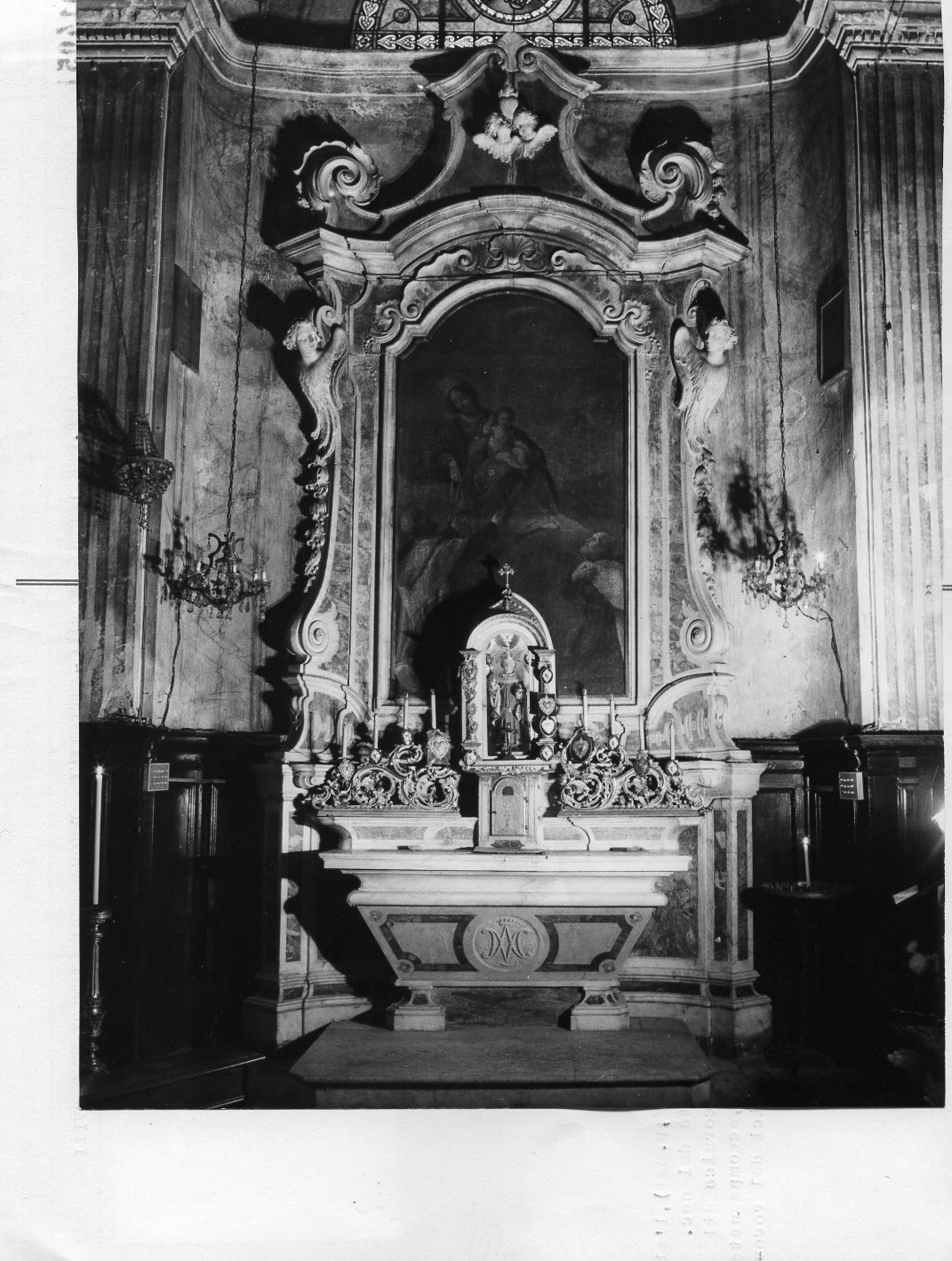 altare, insieme - bottega italiana (seconda metà sec. XVIII)