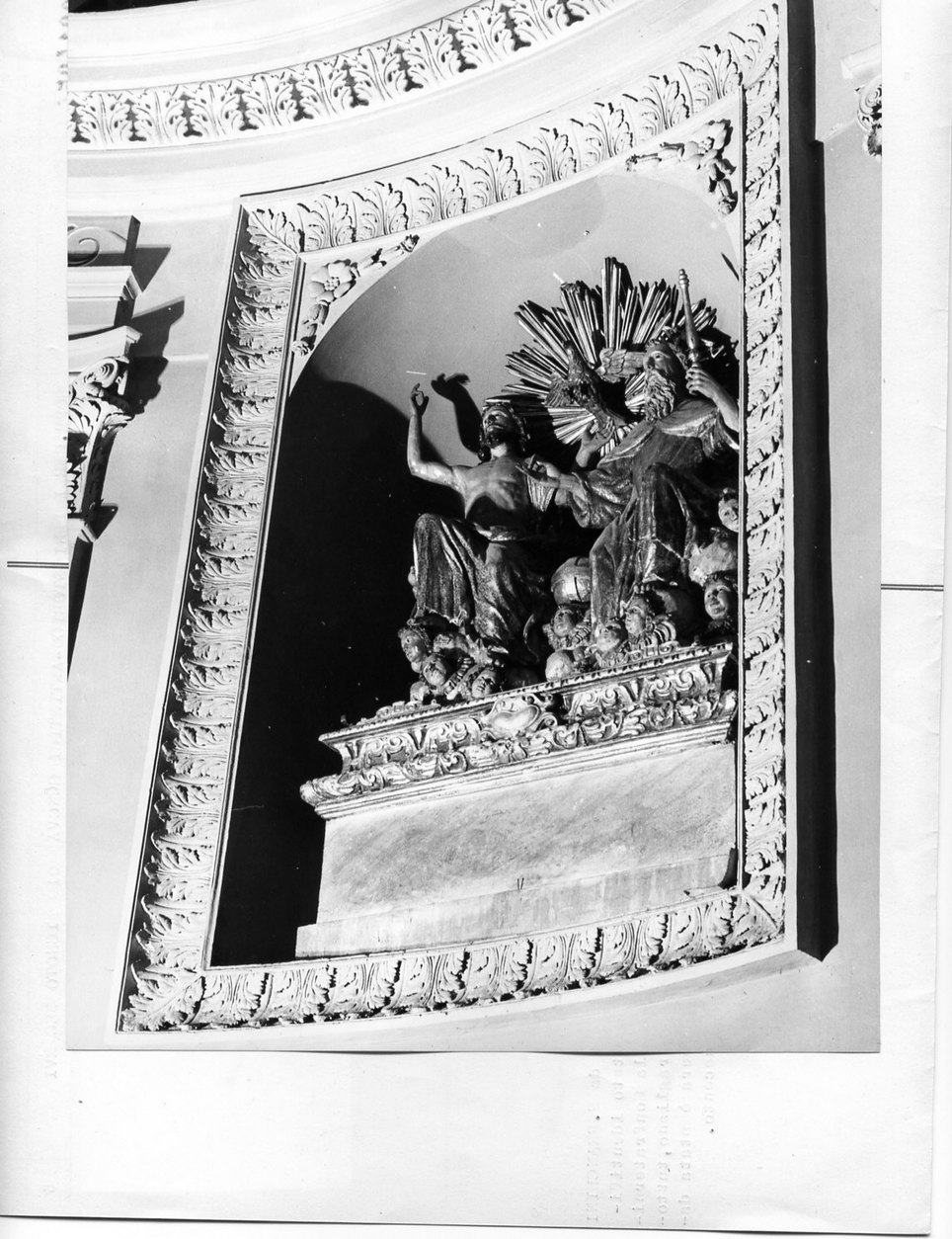 Trinità (gruppo scultoreo, opera isolata) - bottega italiana (seconda metà sec. XVI)