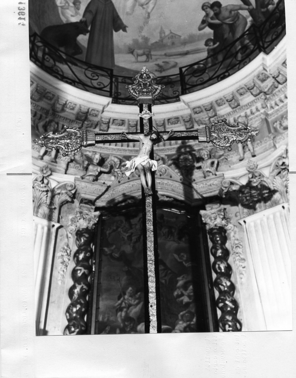 Cristo crocifisso (crocifisso, opera isolata) - bottega ligure (inizio sec. XIX)