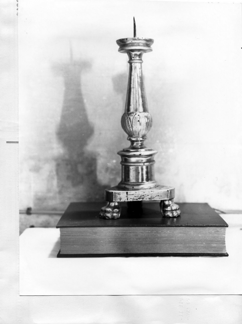 candeliere, serie - bottega ligure (sec. XIX)