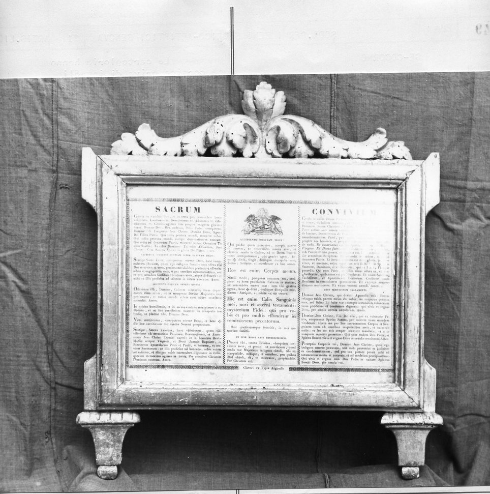 cartagloria, serie - bottega ligure (inizio sec. XIX)