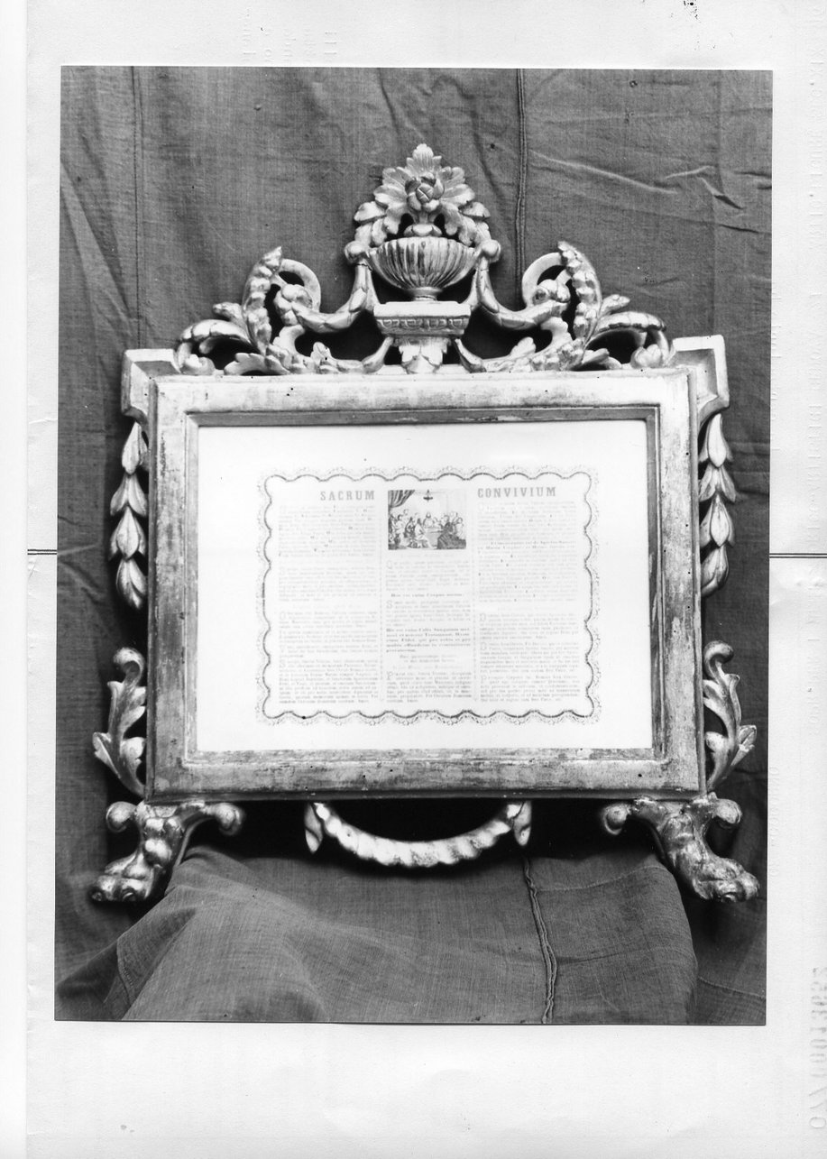 cartagloria, opera isolata - bottega ligure (inizio sec. XIX)