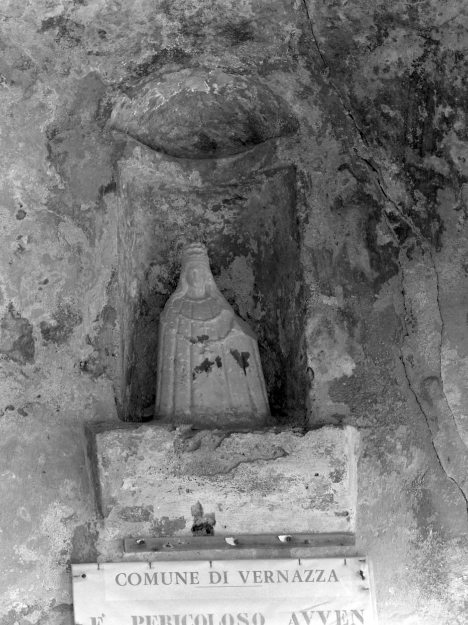 Madonna di Loreto (statua, opera isolata) - bottega ligure (secc. XVI/ XVII)