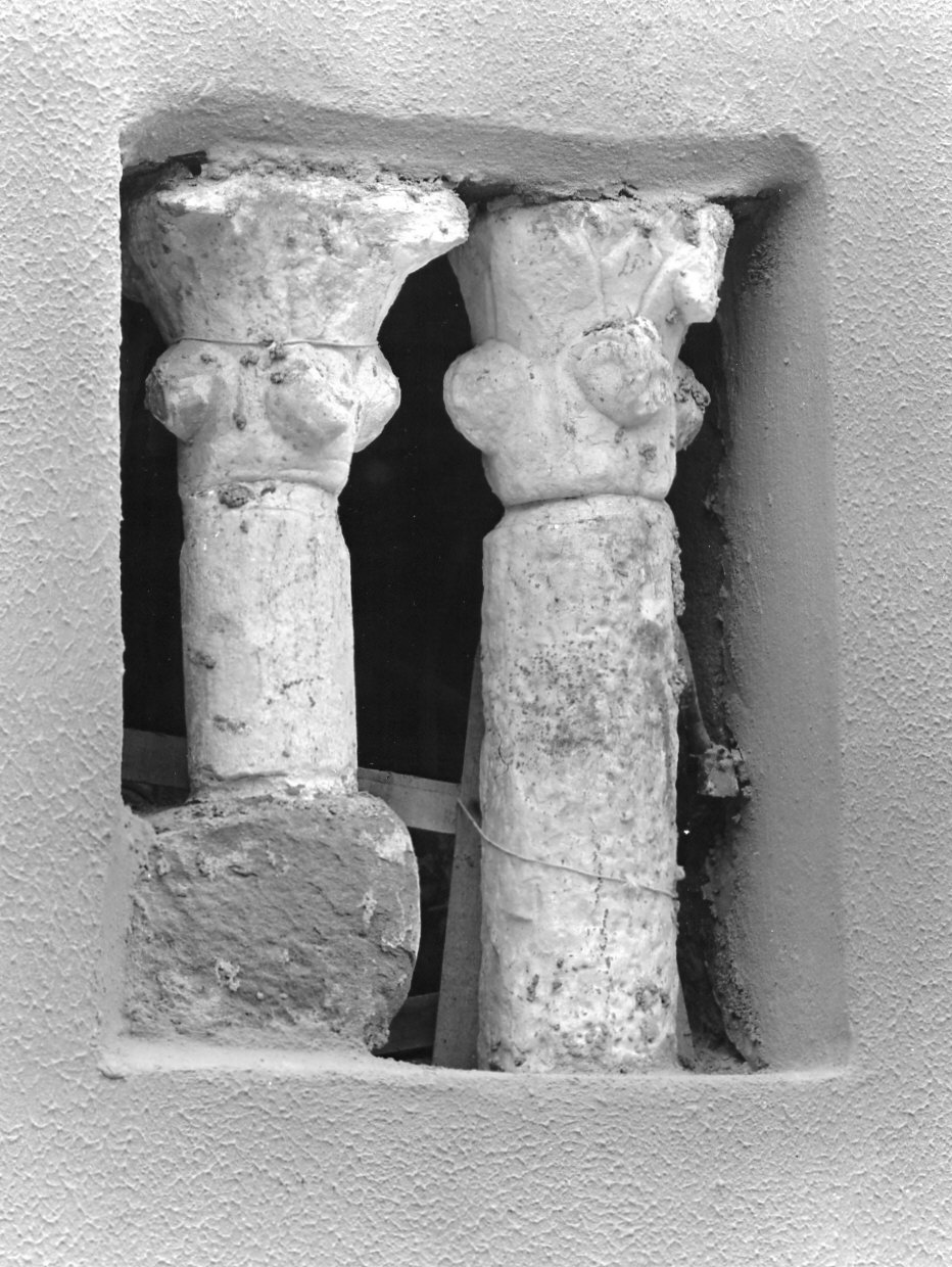 colonnina, coppia - bottega italiana (secc. XIII/ XIV)