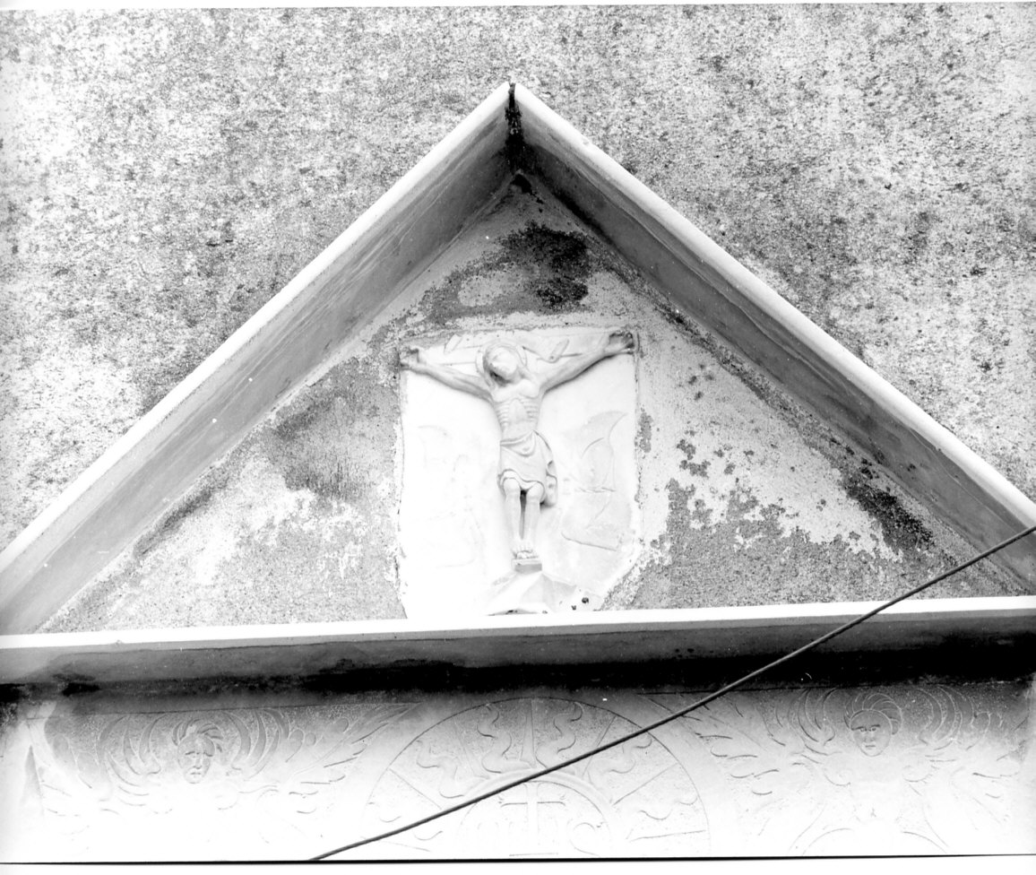 sovrapporta, opera isolata - bottega ligure (seconda metà sec. XVI)