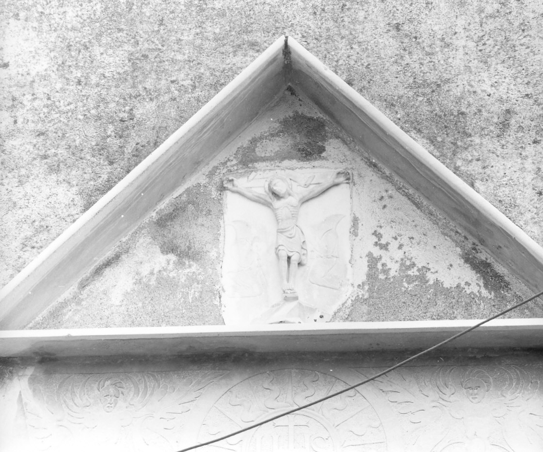 Cristo crocifisso (rilievo, opera isolata) - bottega italiana (seconda metà sec. XVI)