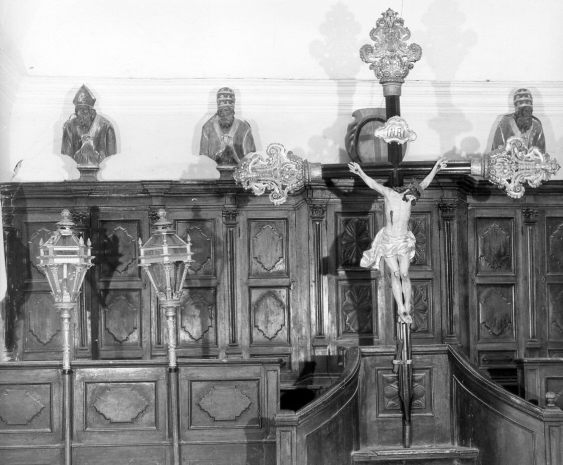 stalli del coro, insieme - bottega ligure (sec. XVIII)