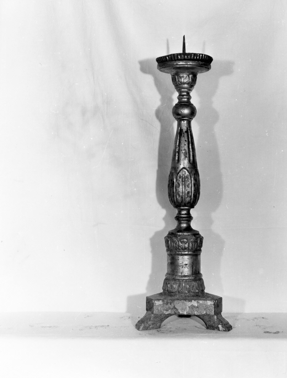 candeliere, coppia - bottega ligure (sec. XIX)