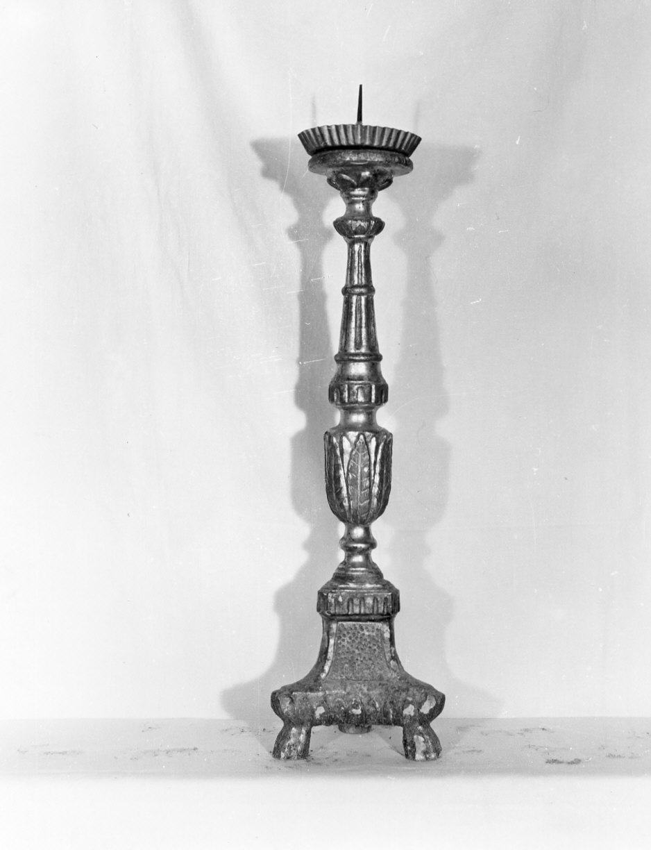 candeliere, coppia - bottega ligure (sec. XIX)