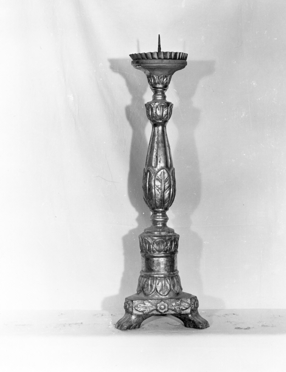 candeliere, serie - bottega ligure (sec. XIX)