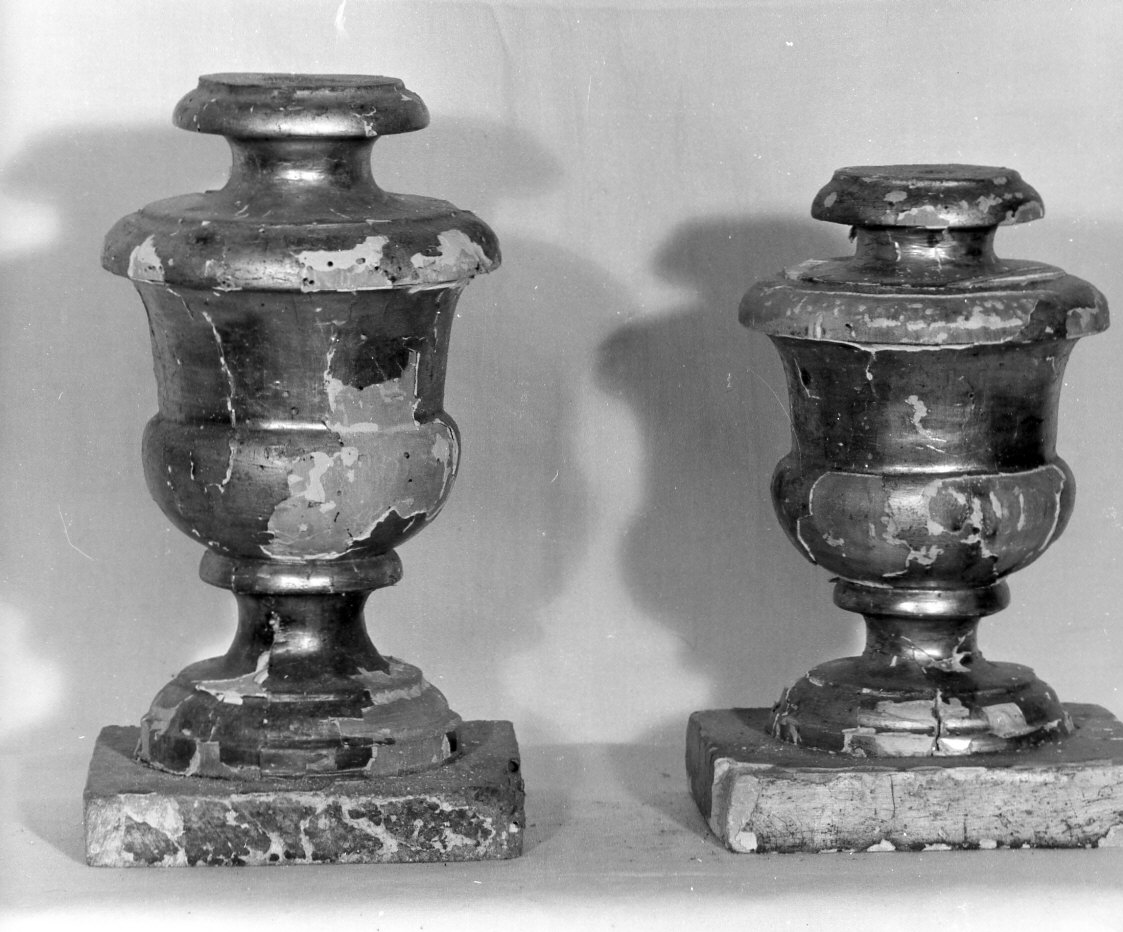 vasetto, coppia - bottega ligure (sec. XIX)