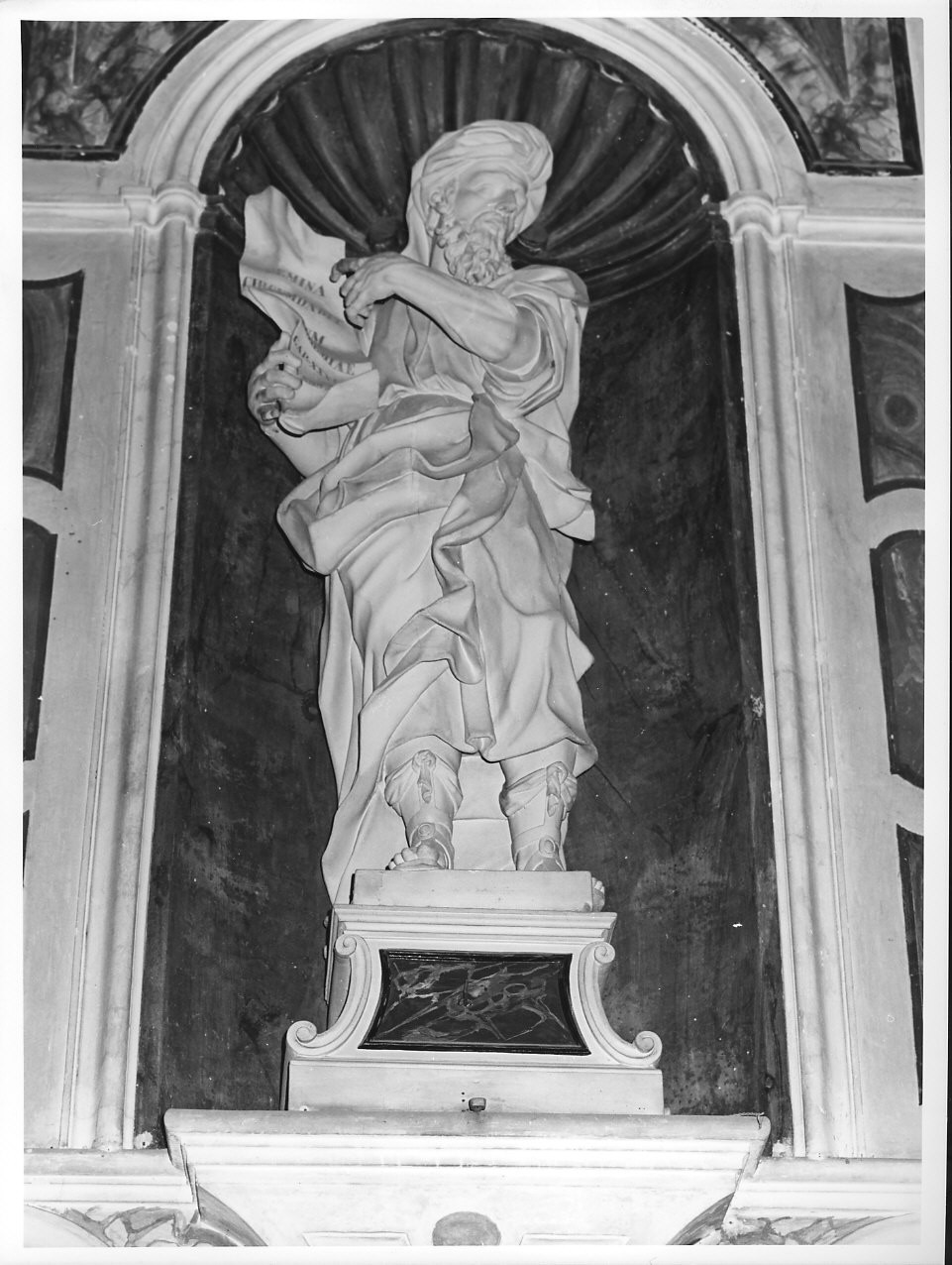 Geremia (statua, opera isolata) - bottega italiana (sec. XVIII)