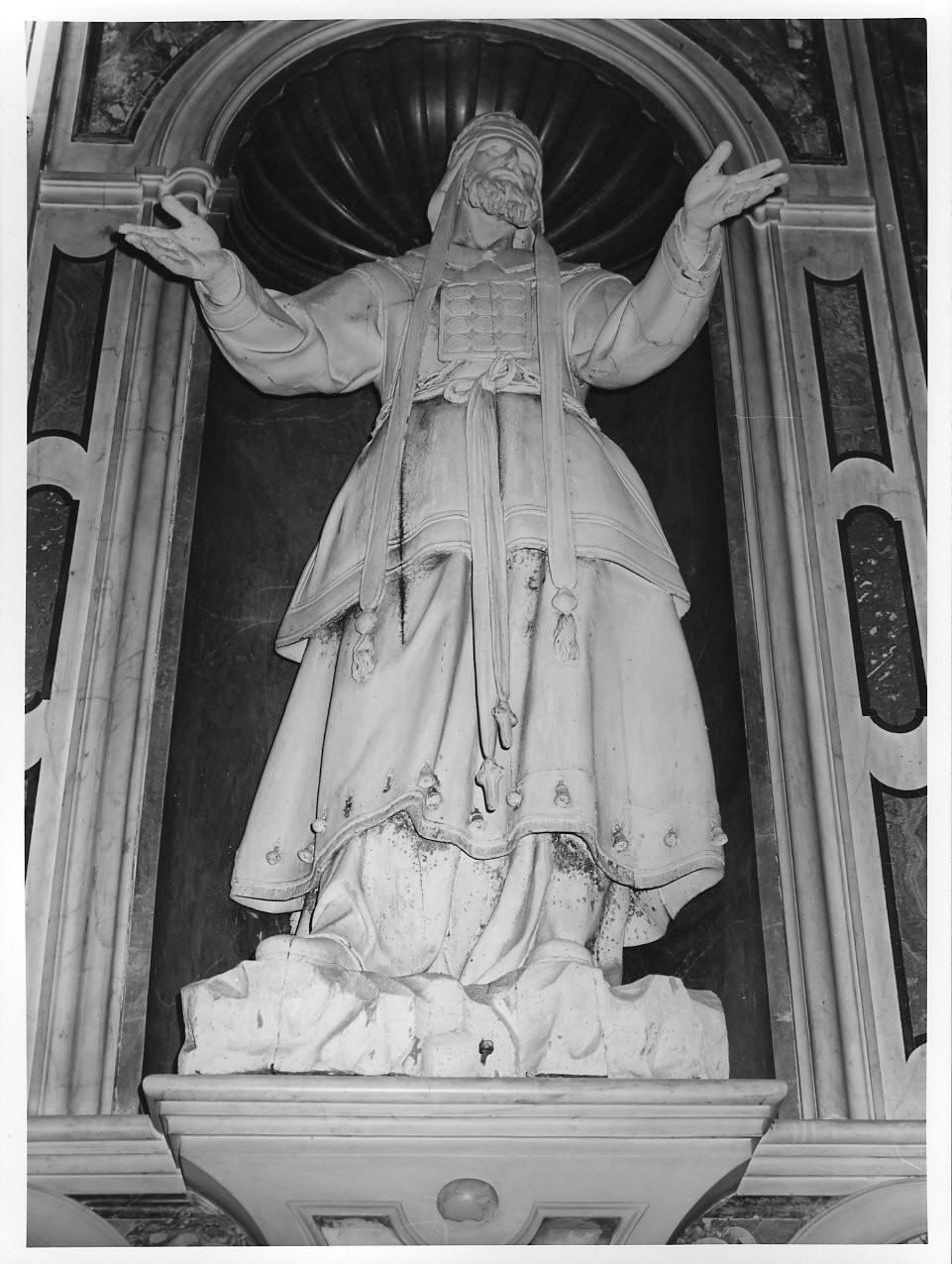 San Zaccaria (statua, opera isolata) di Maragliano Anton Maria (bottega) (sec. XVIII)