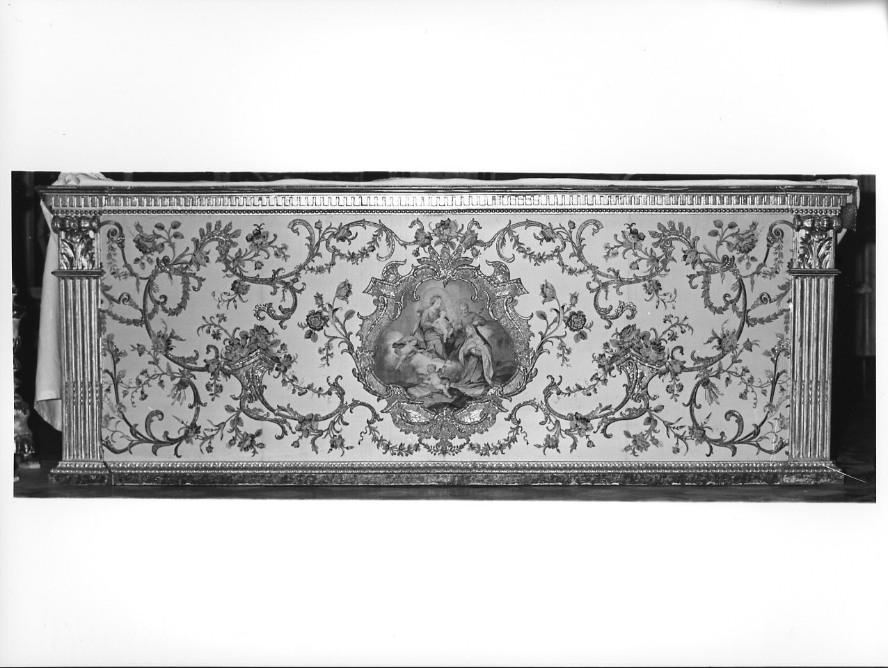 cornice di paliotto, opera isolata - bottega ligure (?) (sec. XIX)