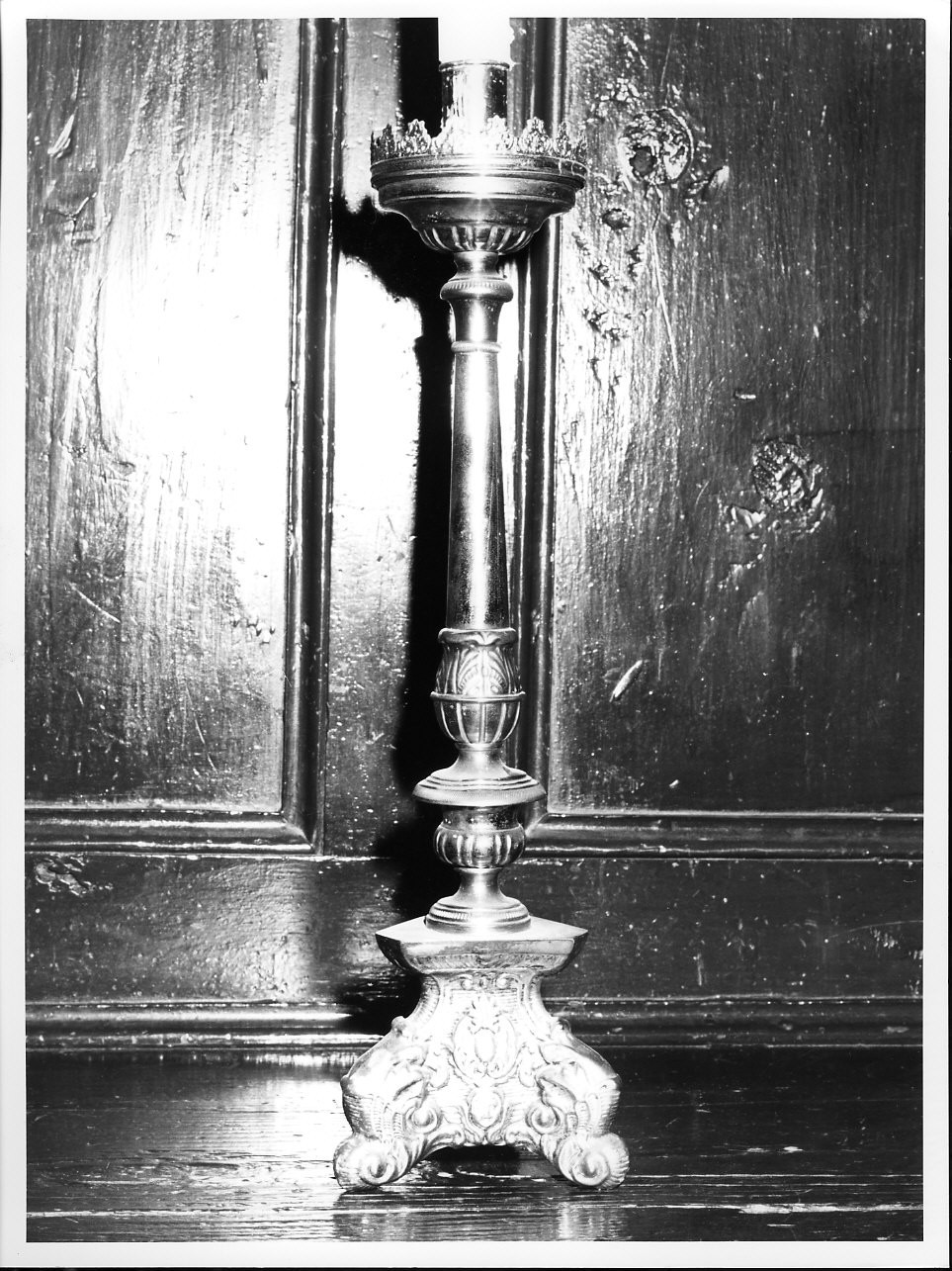 candeliere, coppia - bottega italiana (fine sec. XVIII, sec. XX)