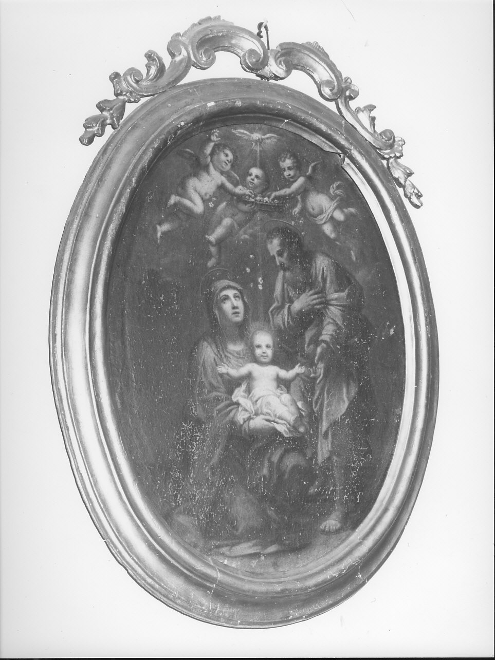 cornice di dipinto, opera isolata - bottega italiana (fine/inizio secc. XVIII/ XIX)