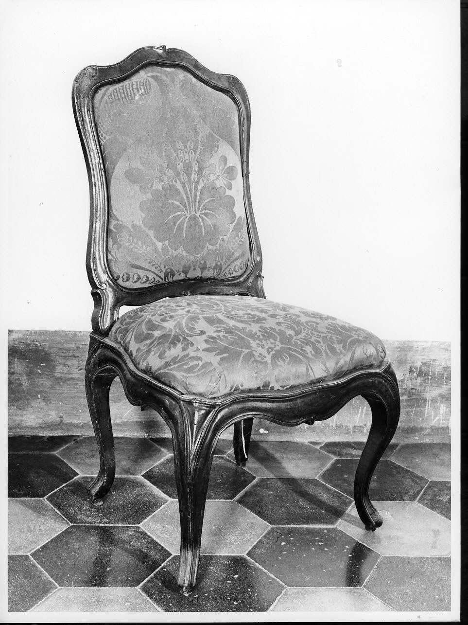 poltrona, opera isolata - bottega ligure (sec. XVIII)