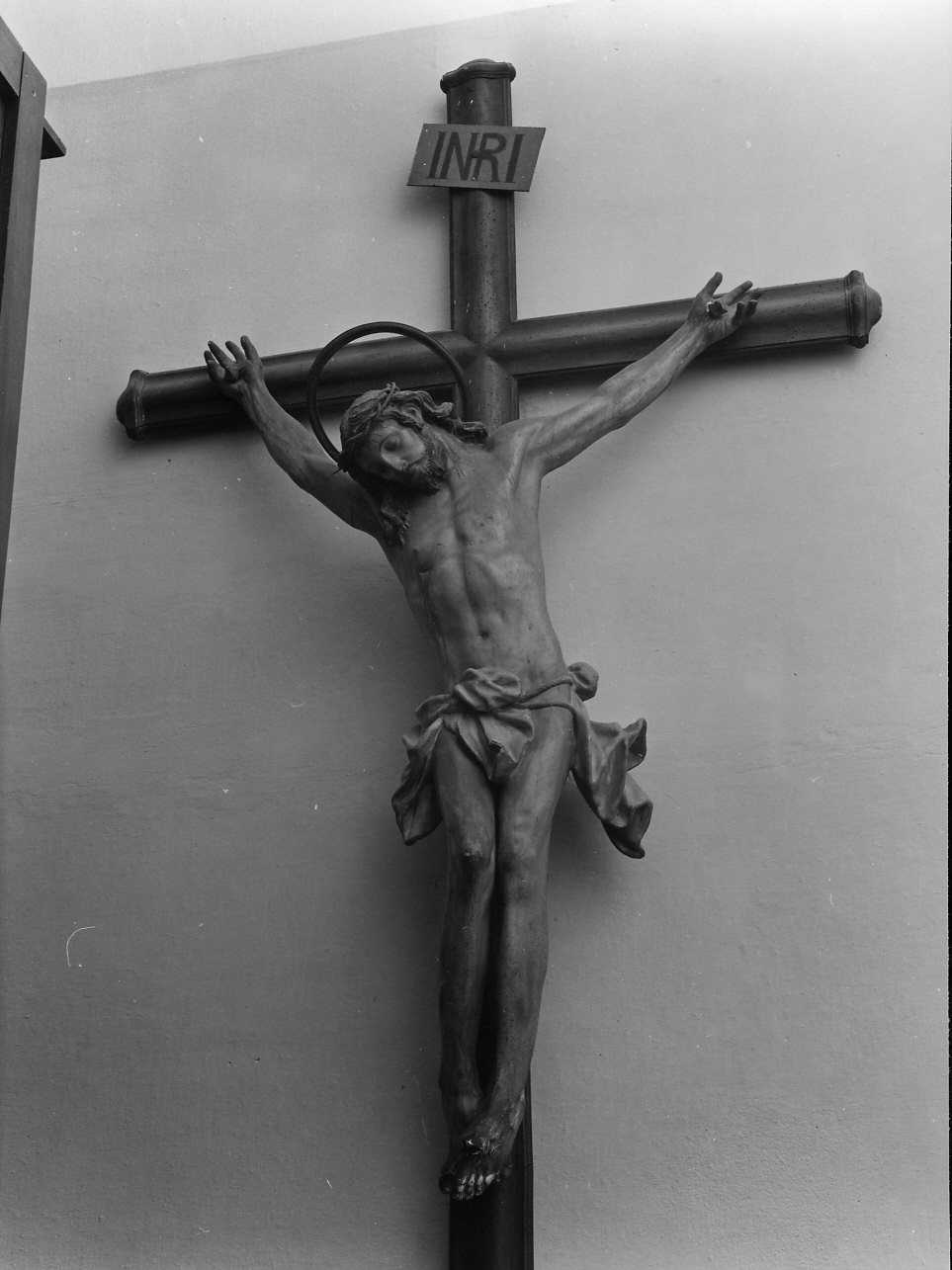 Cristo crocifisso (crocifisso, opera isolata) - bottega ligure (fine sec. XVIII)