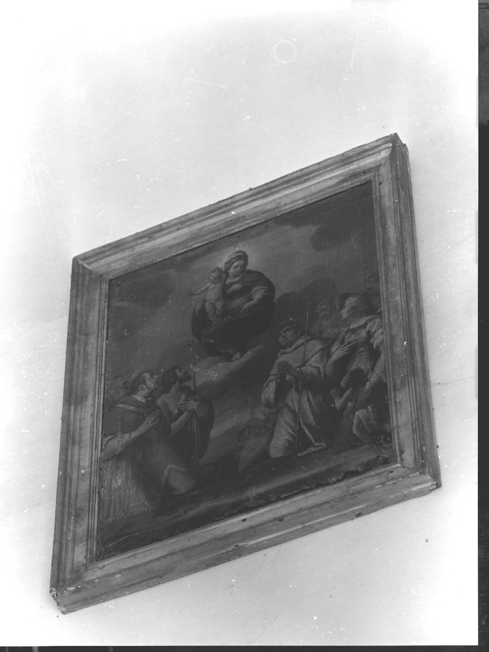 Madonna con Bambino e Santi (dipinto, opera isolata) - ambito ligure (primo quarto sec. XVIII)