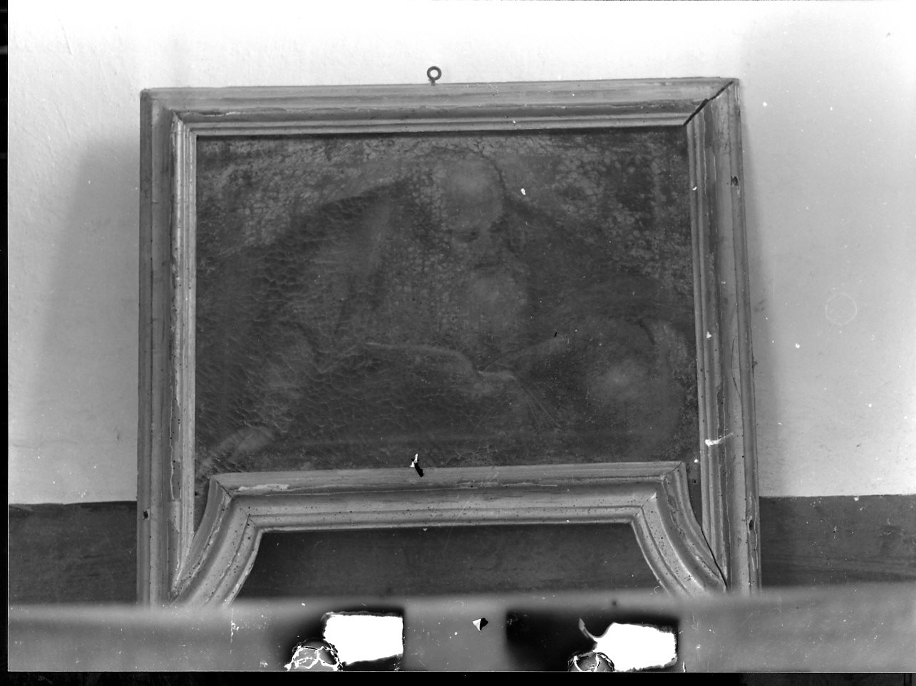 Dio Padre (dipinto, opera isolata) - ambito ligure (prima metà sec. XVII)