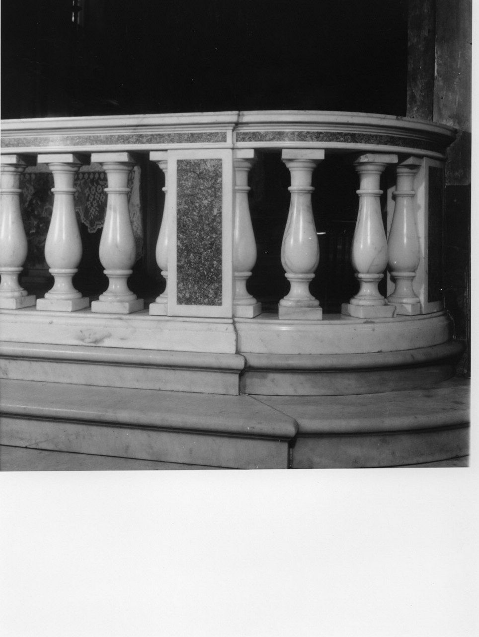 balaustrata, opera isolata - bottega ligure (sec. XVIII)