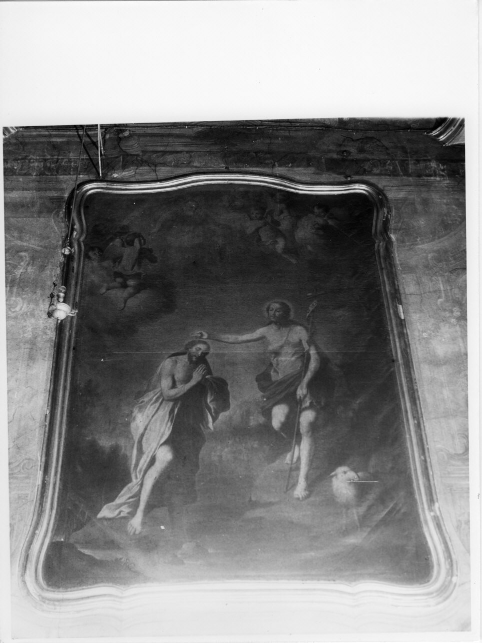 battesimo di Cristo (dipinto, opera isolata) di Guascone Pietro (ultimo quarto sec. XVIII)