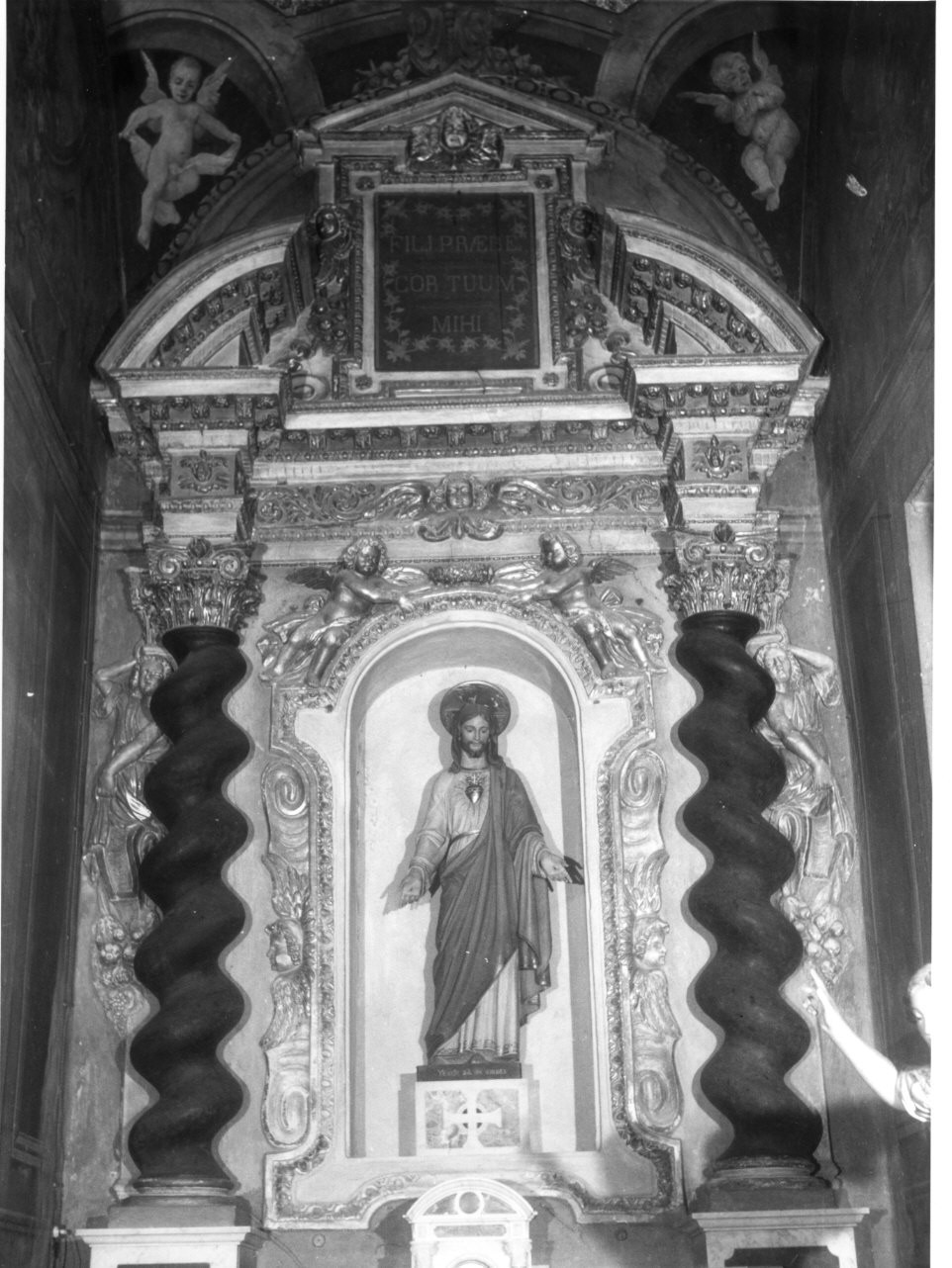 motivi decorativi architettonici (altare, opera isolata) - bottega italiana (prima metà sec. XX)