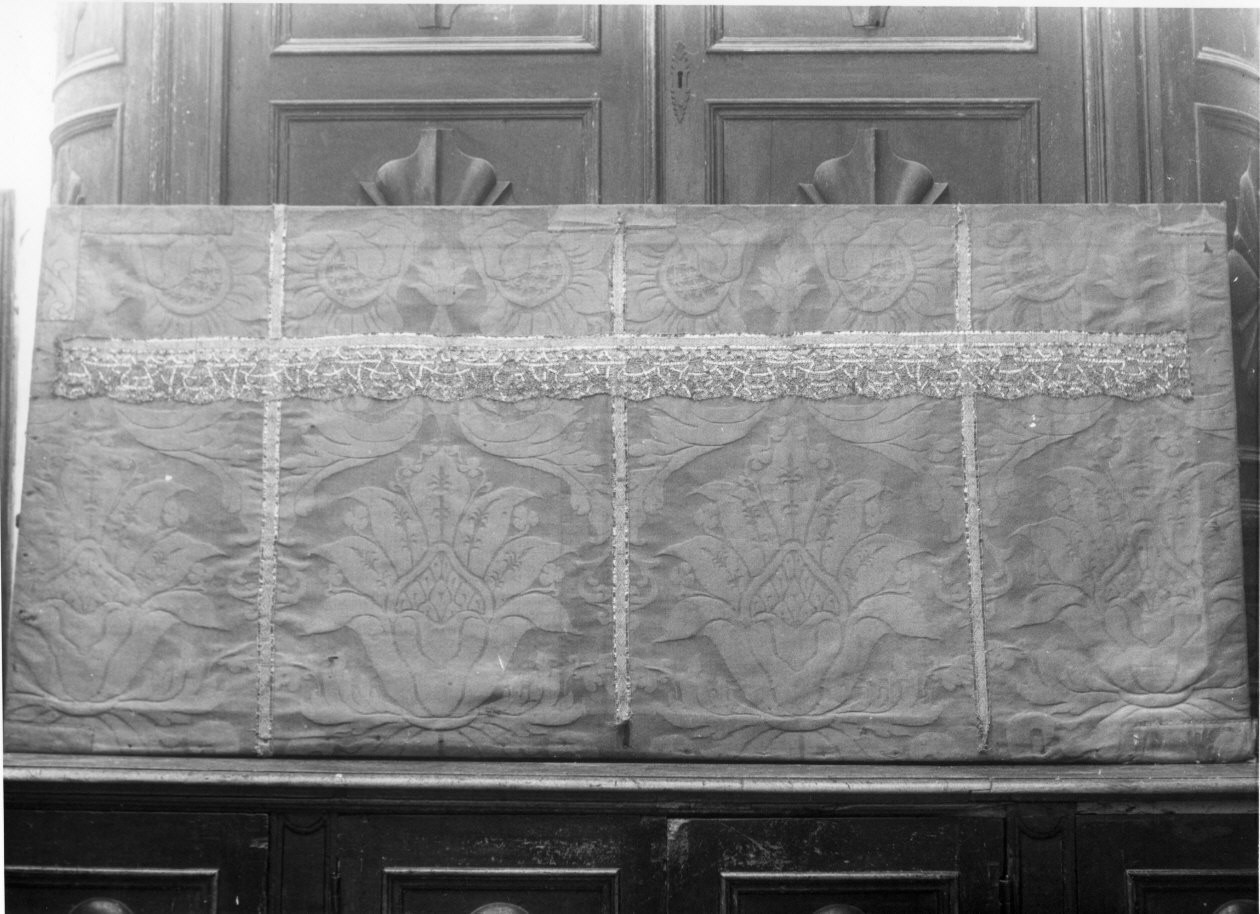 motivi decorativi vegetali (paliotto, opera isolata) - manifattura ligure (sec. XVIII)