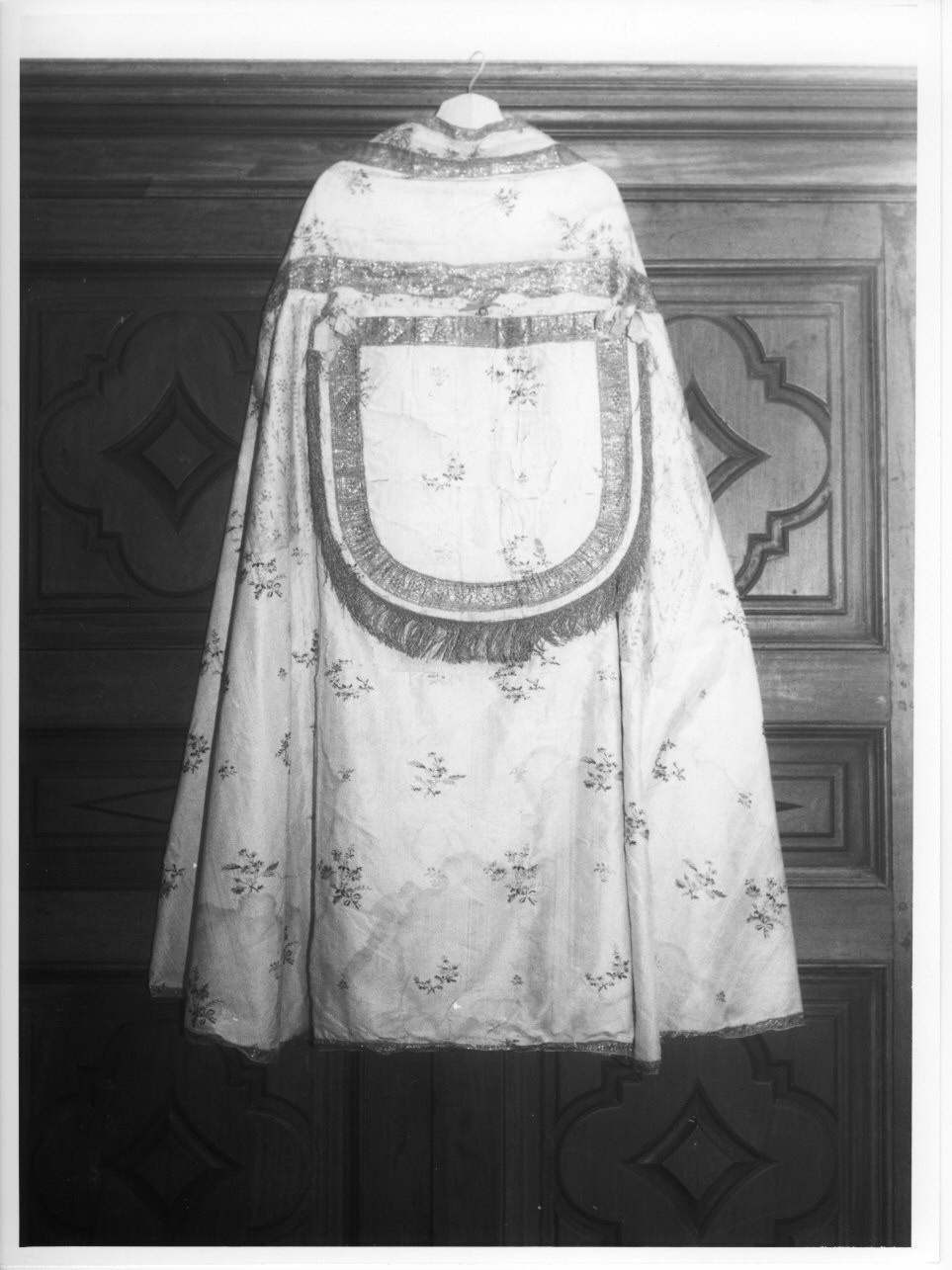 piviale, opera isolata - manifattura ligure (fine sec. XVIII)