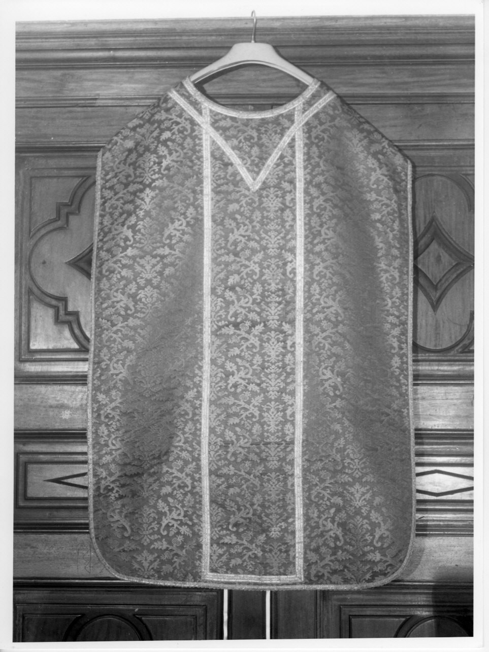 motivi decorativi vegetali (paramento liturgico, opera isolata) - manifattura ligure (fine sec. XVIII)