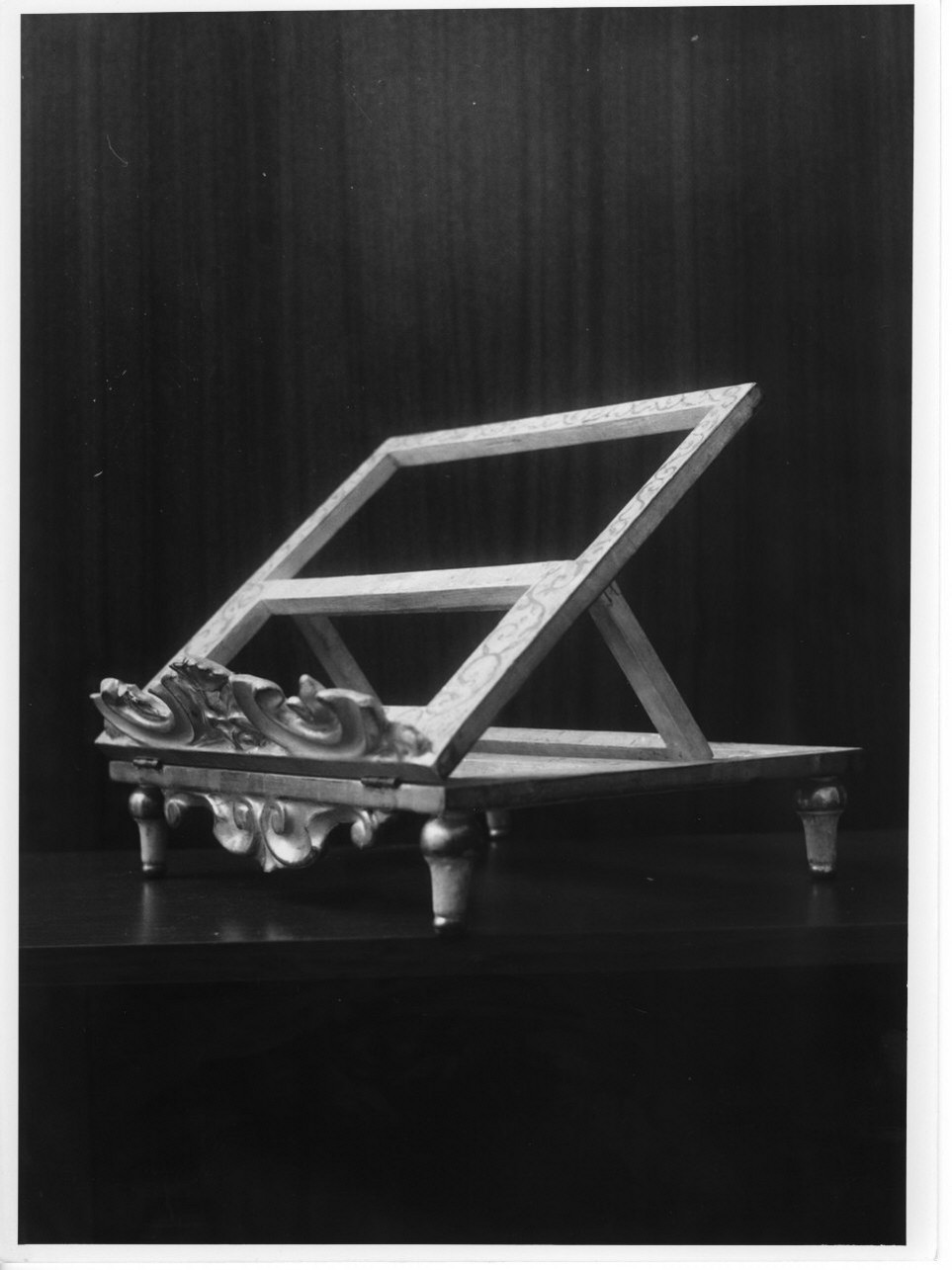 leggio d'altare, opera isolata - bottega ligure (fine/inizio secc. XVIII/ XIX)