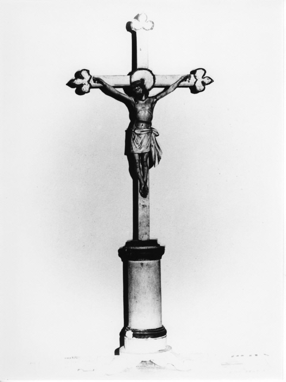 Cristo crocifisso (croce d'altare, opera isolata) - bottega ligure (sec. XIX)