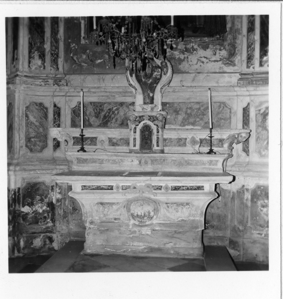 tabernacolo, opera isolata - bottega ligure (sec. XVIII)