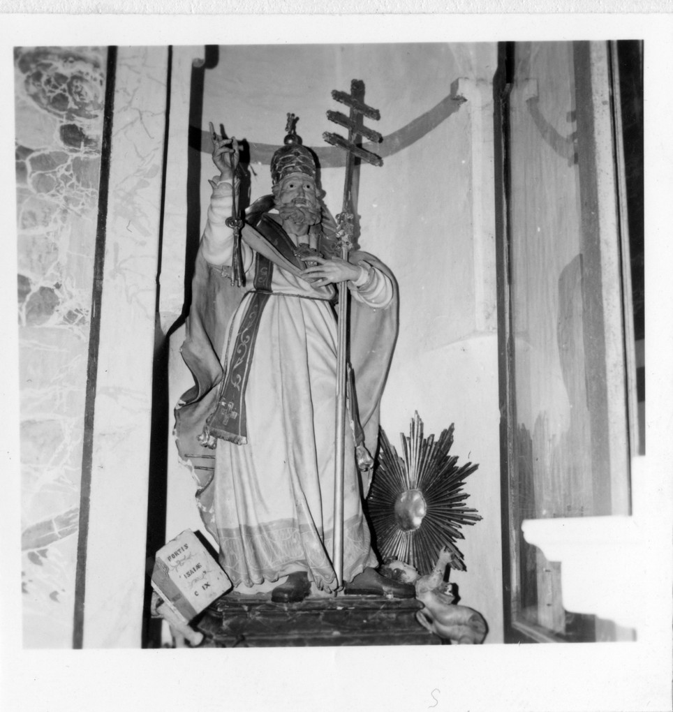 San Pietro Apostolo (statua, opera isolata) di Maragliano Giovanni (sec. XVIII)