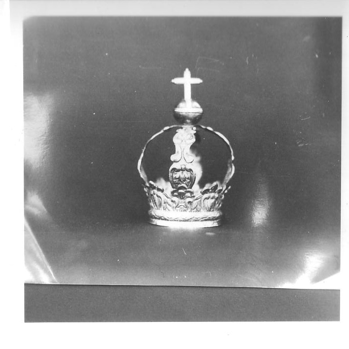 corona da statua, opera isolata - bottega ligure (fine/inizio secc. XVIII/ XIX)