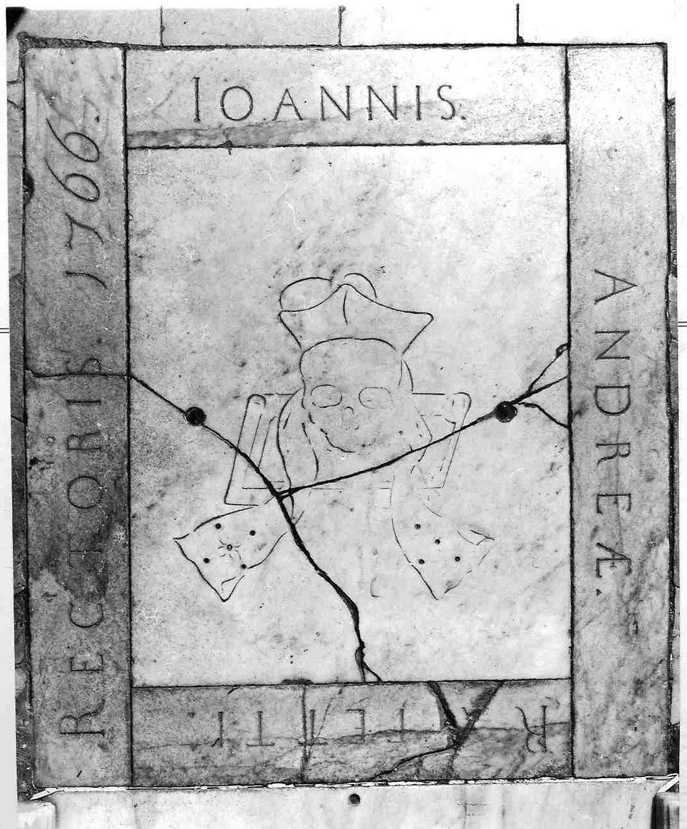 lapide tombale, opera isolata - bottega ligure (terzo quarto sec. XVIII)