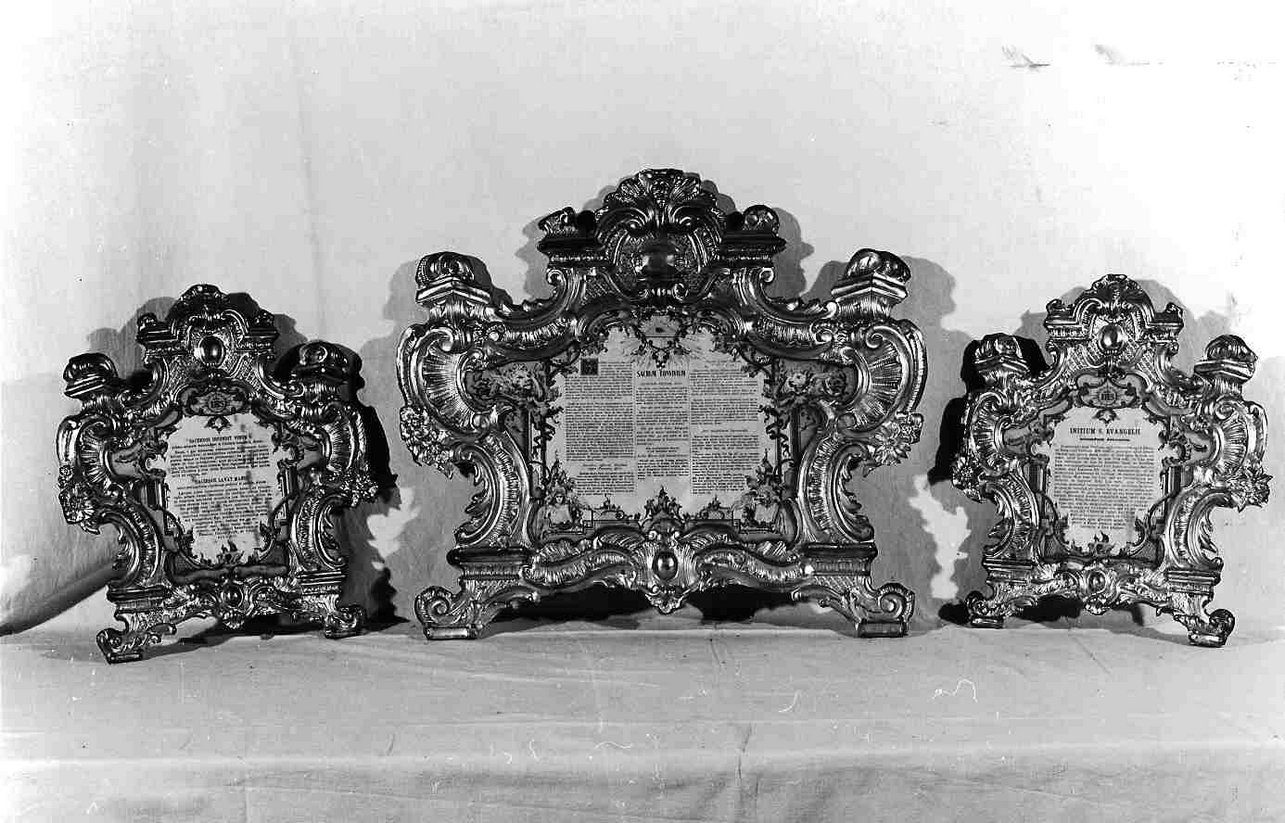 servizio di cartagloria, insieme - bottega italiana (secc. XVIII/ XIX)