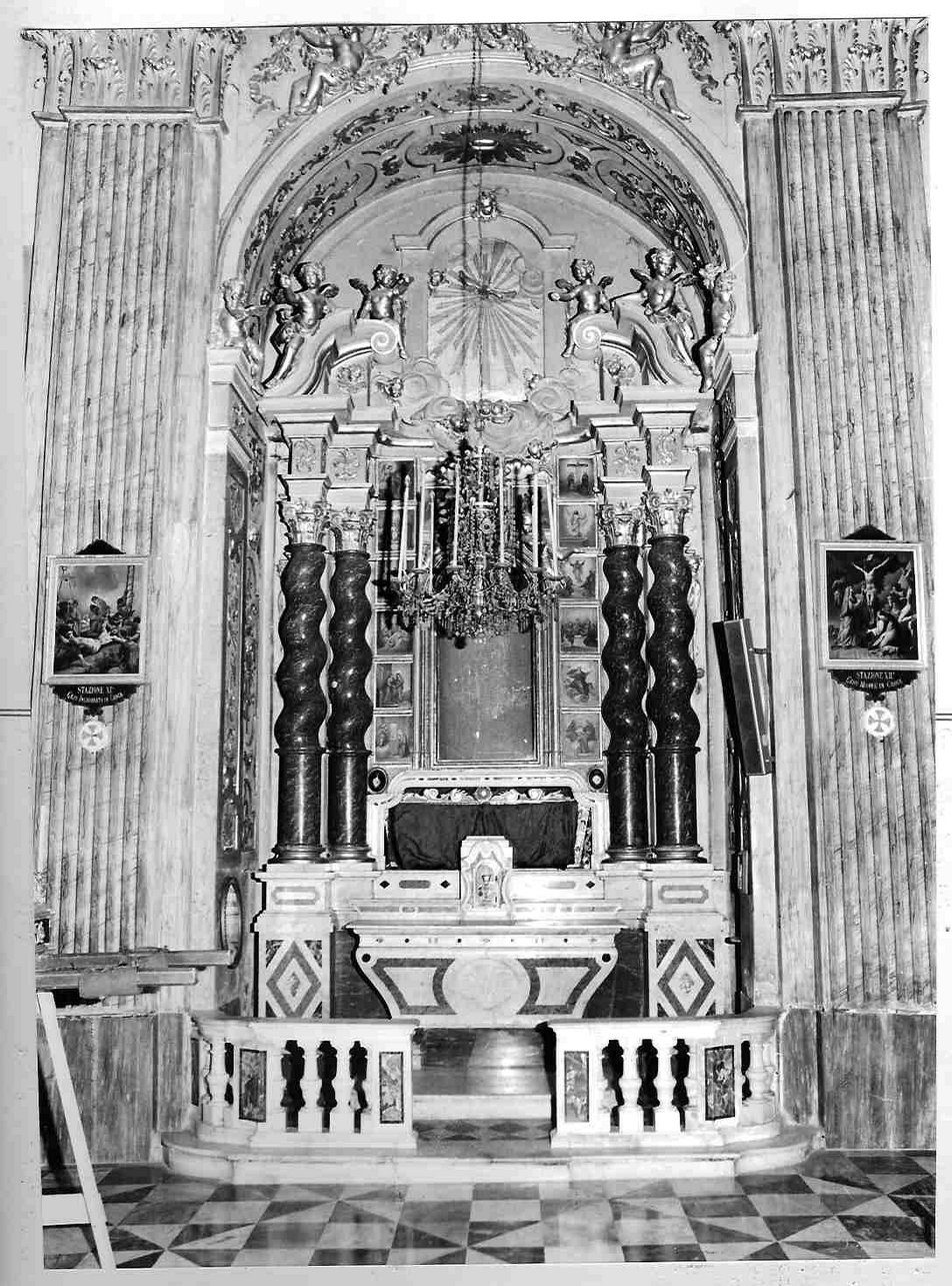 altare, insieme - bottega ligure (inizio sec. XVIII)