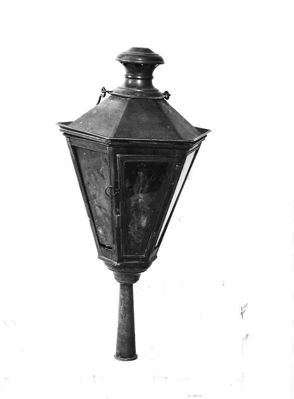 lanterna processionale, serie - bottega italiana (secc. XIX/ XX)