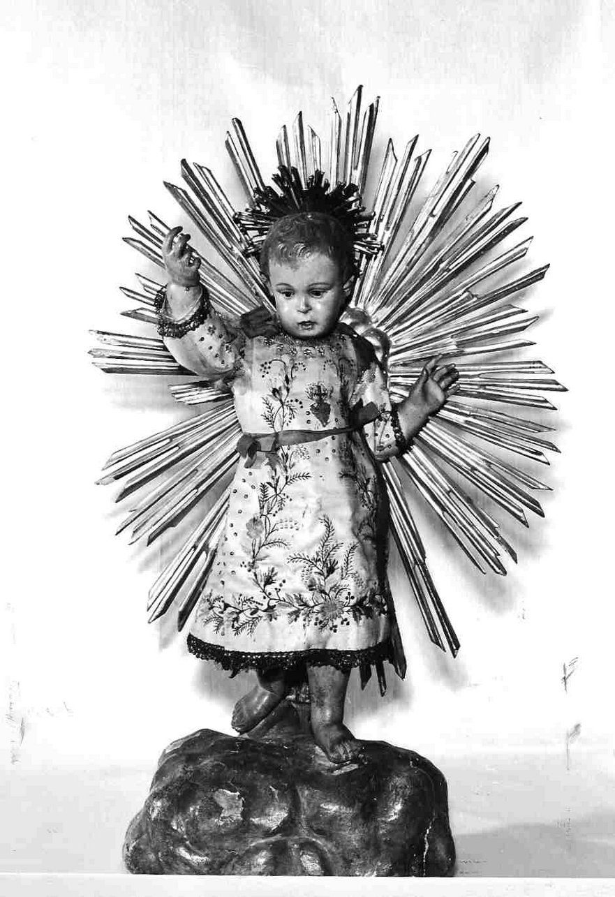 Gesù Bambino (statuetta devozionale, opera isolata) - bottega ligure (sec. XIX)
